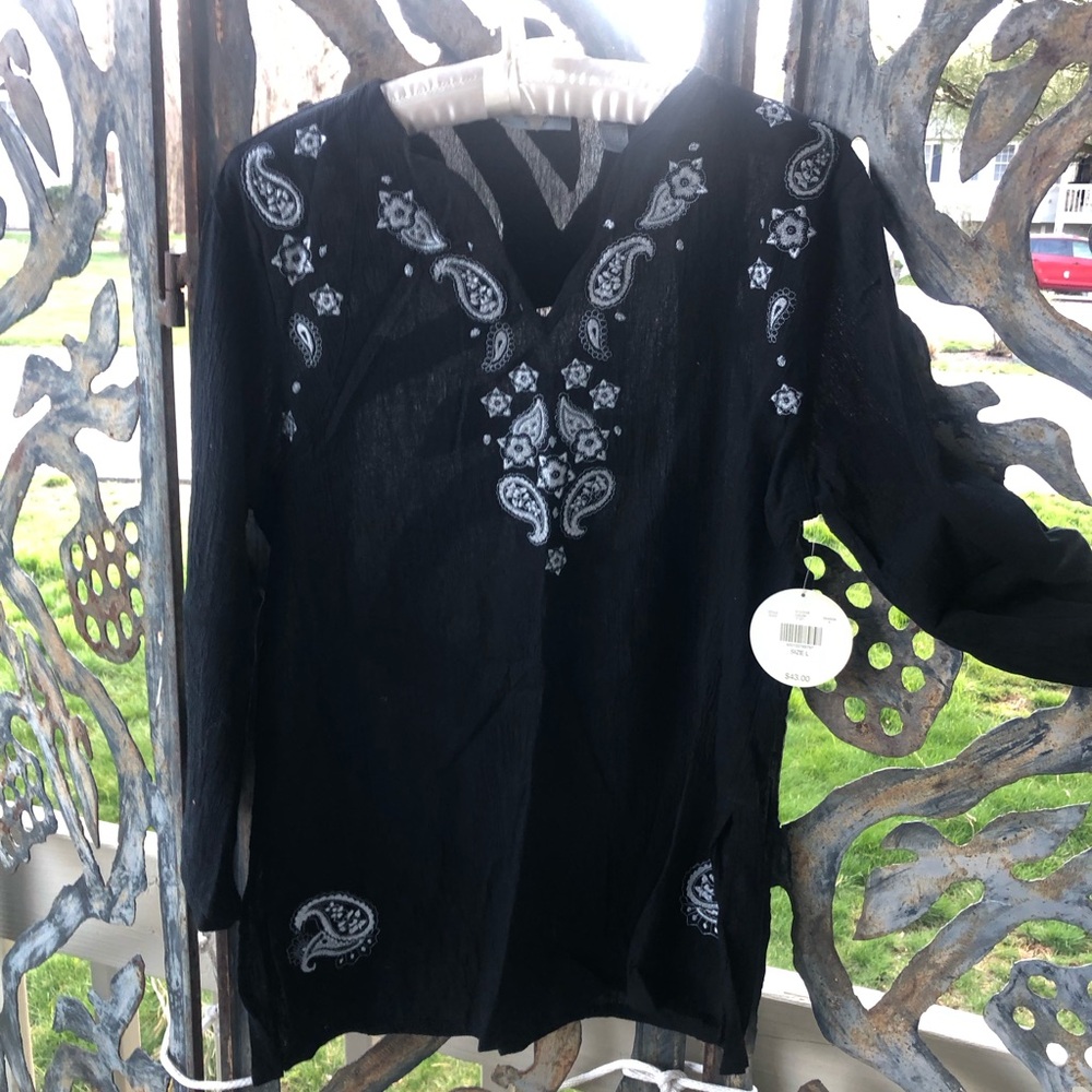 Black tunic